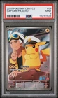 2025 POKEMON SIMPLIFIED CHINESE CBB1 C 0709/09 CAPTAIN PIKACHU [PSA 9]