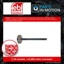 Exhaust Valve fits DAEWOO 90410813 Febi Genuine Top Quality Guaranteed New
