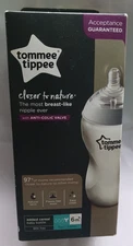 Tommee Tippee Closer to Nature Added Cereal Bottle 11 Ounce Y Hole 6m+ NEW