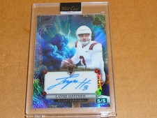 2024 Wild Card 7 CARD STUDS LAYNE HATCHER AUTOGRAPH/AUTO 5/5 T5012