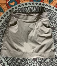 Columbia Skort Skirt With Built In Shorts Grey - Size M