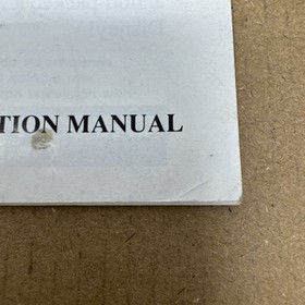 Chip N Dale Rescue Rangers Nintendo NES Manual de instrucciones Folleto solamente