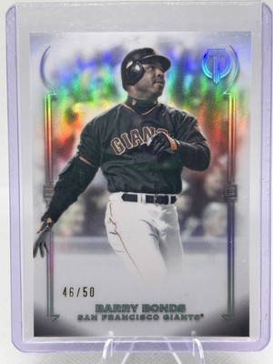 2026 Topps Tribute Barry Bonds Career Achievement Award #TCA-BB18 /50 Giants