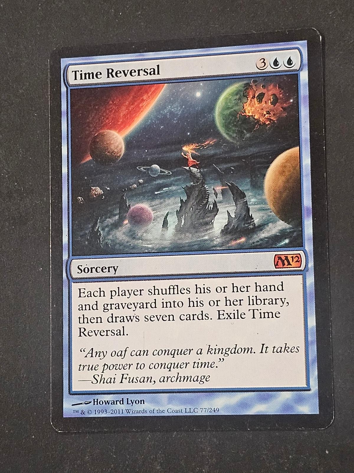 Time Reversal 77 Mythic Magic 2012 (M12) Magic: The Gathering Near Mint