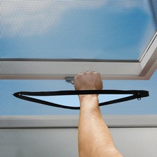 BKSAI Zips for Fly Screen Roof Window Insect Protection Mosquito Net Window For