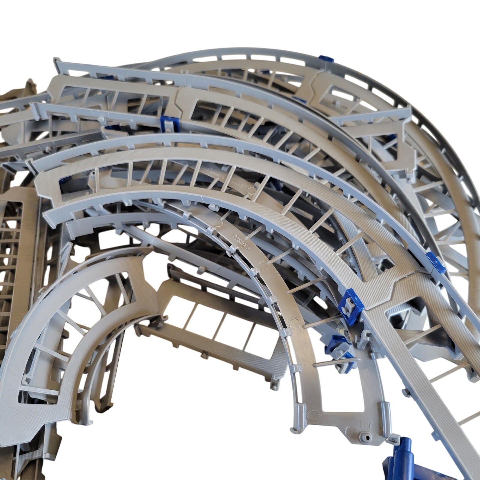 Vintage Silverlit X-Trek Slot Car Track Lot,  Incomplete Parts Track Accessories