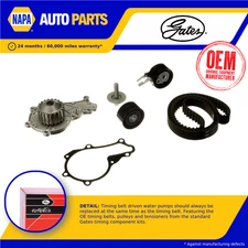 Timing Belt & Water Pump Kit fits CITROEN C3 Mk1, Mk2 1.4D 02 to 16 8HZ(DV4TD)