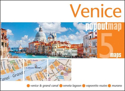 Venice Popout Map | Pocket size, pop up city map of Venice | Englisch | Gefalzt