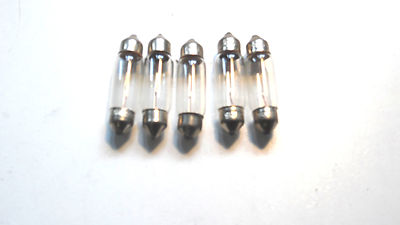 Vespa Rücklicht Sofitten 5 Stck. 6 Volt/5 Watt