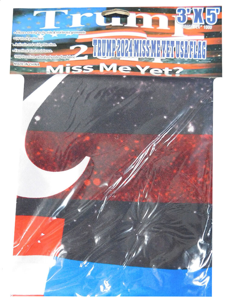 3x5 Trump 2024 2028 1776 Restauro America Bandiera Patriottica Usa 100d - Foto 3