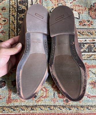 Cole Haan Men\'s Size 10 Madison Split Venetian II Slip-On Loafers Brown Leather Cole Haan Mens Size 11.5 Madison Split Venetian Slip-On  main image 2