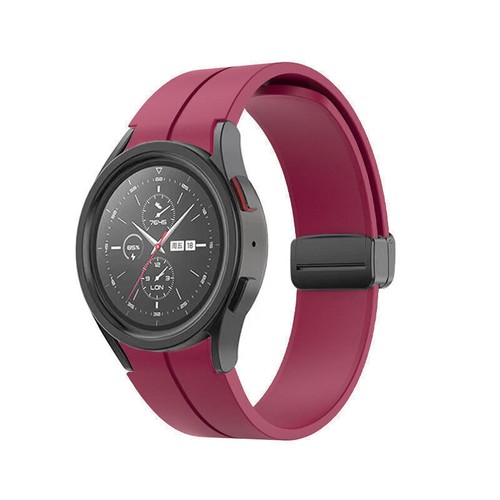 Magnetic Silicone Band Strap For Samsung Galaxy Watch 5 40 44mm/5 Pro 45mm Sport - Picture 17 of 19