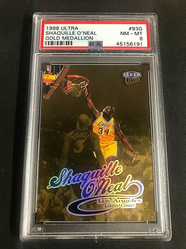 Shaquille O'Neal #93G 1998 Ultra Gold Medallion card
