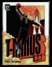 Paul George 2021-22 Donruss Optic: T-Minus 3...2...1... #9 Los Angeles Clippers