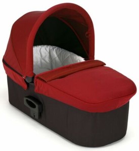 red bassinet