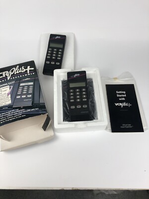 Gemstar VCR Plus Instant Programmer Open Box With Extra Remote