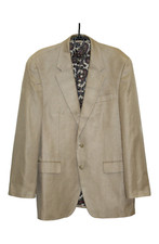 VTG Lauren Ralph Lauren Herringbone Linen Cotton Blazer