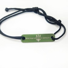 Handcrafted Tank Bracelet: Genuine Fragment