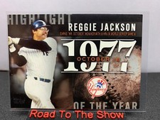 2015 Topps Update #H-77 Reggie Jackson Highlight of the Year