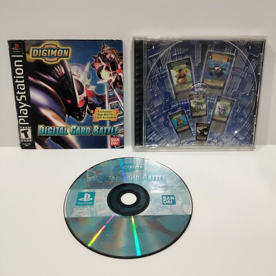 Digimon Card Battle PlayStation 1 PS1 | eBay Digimon Card Battle PlayStation 1 PS1 | eBay