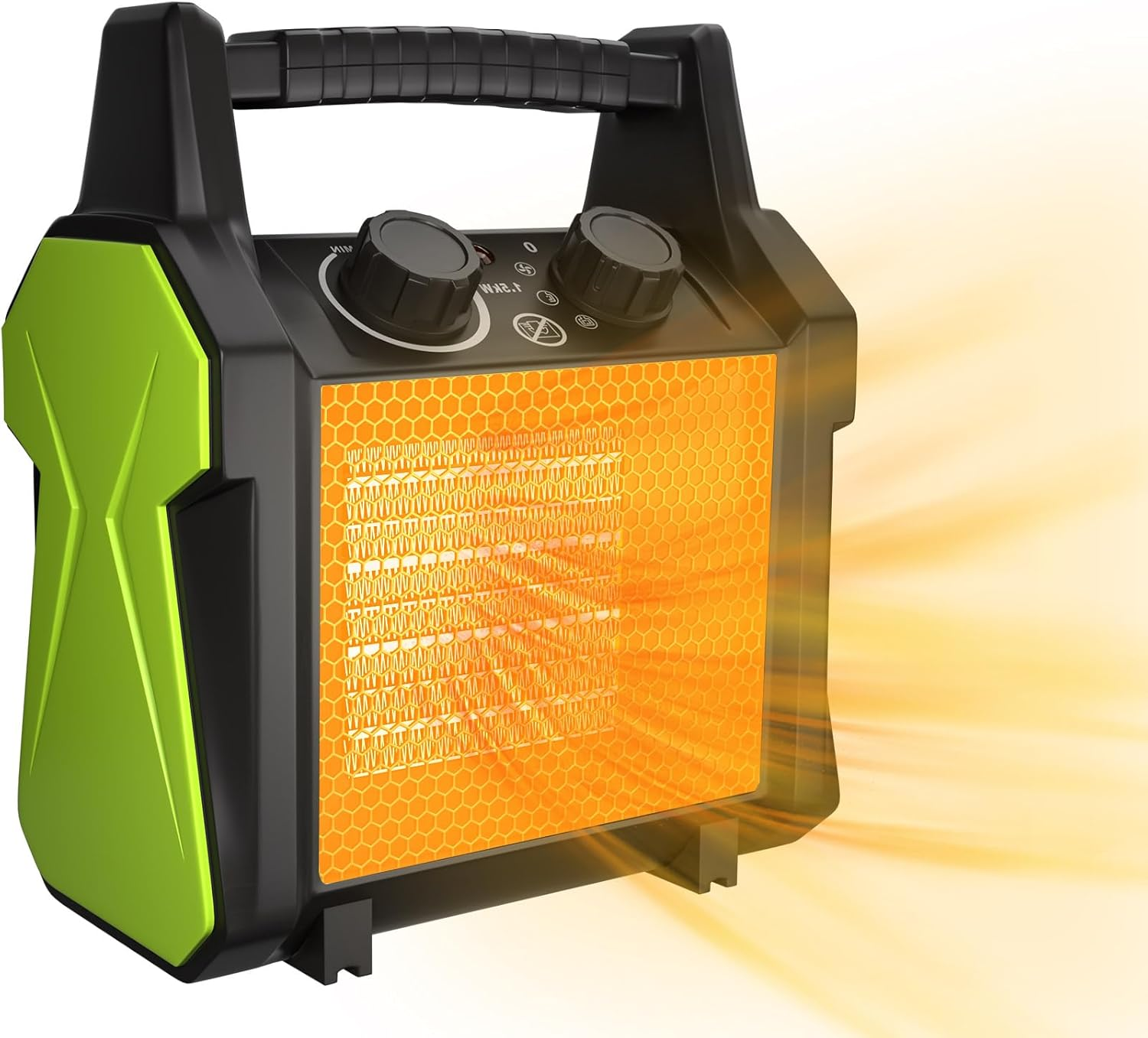 Outdoor Heater for Patio, 1500W PTC Ceramic Electric Space Heater with Overheat