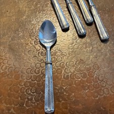 Pottery Barn TIVOLI Brass Stainles India  Flatware TABLESPOON Serving Soup Spoon