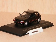 PEUGEOT 205 GTi 1.9 1988 Noire ODEON 1:43 Ref 138