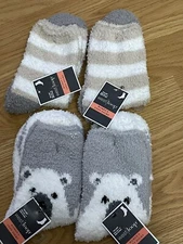 west loop women's cozy socks size 4-10 (4 pairs) NEW WITH TAGS