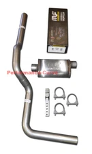 Fits 1999 - 2013 GMC Sierra 1500 4.8 Mandrel Bent Exhaust w/ 14" MagnaFlow
