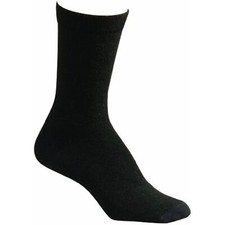 Fox River Women's Dress Crew Socks, Black, Medium