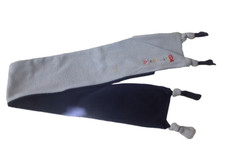 PINGÜINOS Bufanda 85 cm Azul Claro Azul Oscuro Azul Con Lindas Puntas NP 23,90 2