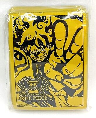 ONE PIECE Card Game 2nd ANNIVERSARY SET BANDAI 70 Sleeves ONE PIECE Card Game 2nd ANNIVERSARY SET BANDAI 70 Sleeves