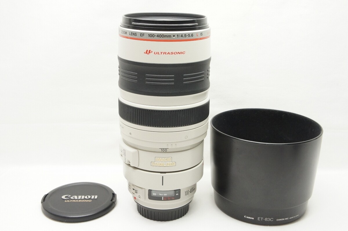 Canon Canon EF 100-400mm F4.5-5.6L IS USM Zoom Lens Hooded 211028e