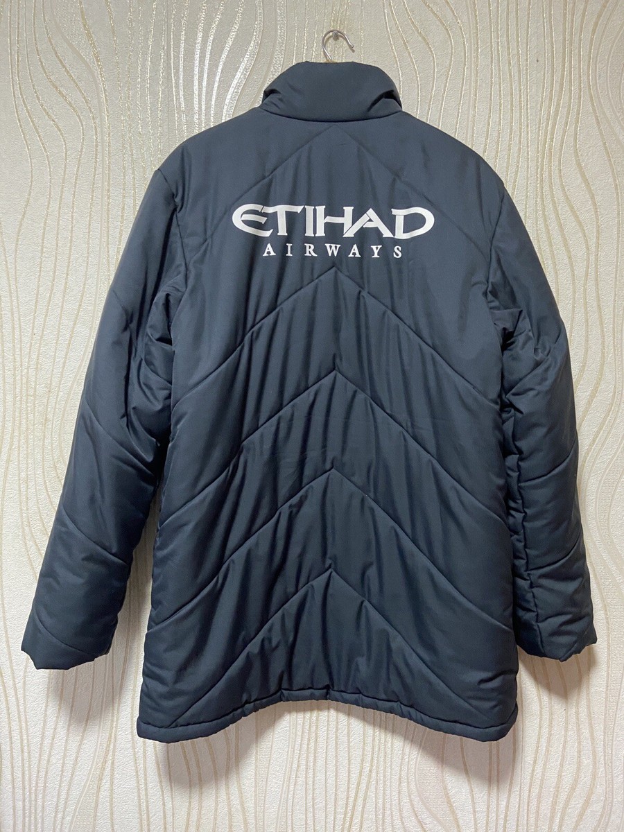 マンチェスター シティ ジャケット Umbro ETIHAD 新品未使用 MANCHESTER CITY FOOTBALL SOCCER COAT PUFFER JACKET UMBRO sz L MEN