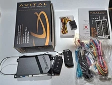 AVITAL 3103LX 3100LX Keyless Entry Car Alarm Security System 3 Channel 2 Remotes