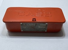 J.i. Case Threshing Machine Co. Case Size C Tractor Tool Box Orange C304288