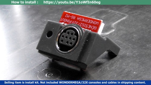 Assembly kit WONDERMEGA RG-M2 RGB compatible w/ Sega Genesis 2 Mega Drive 2 32X - Picture 3 of 11