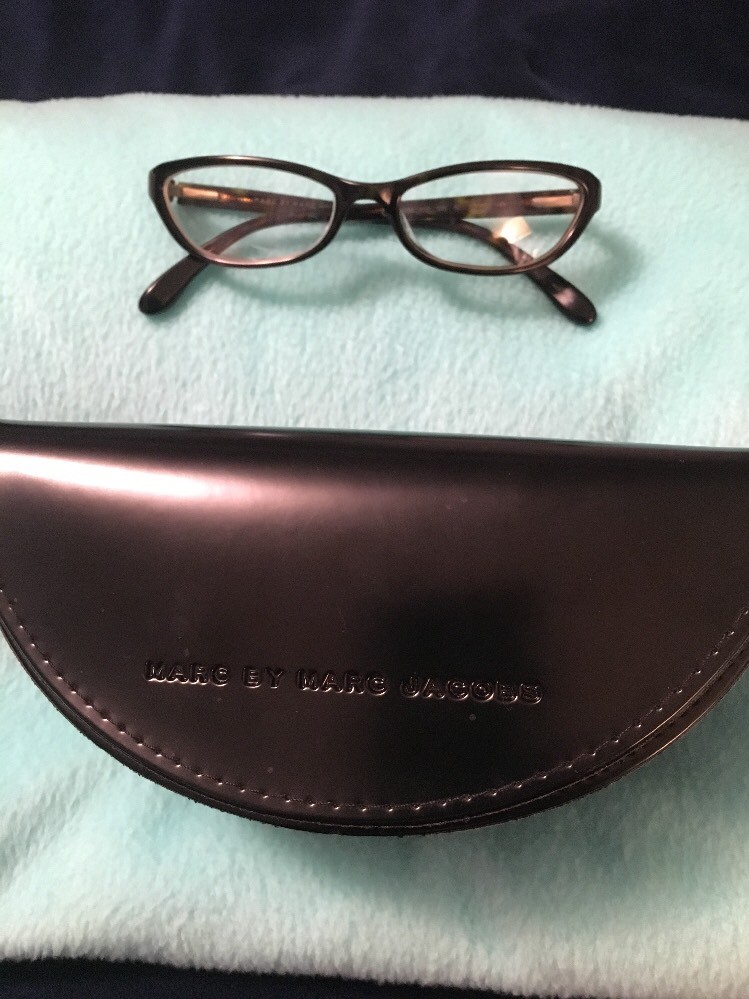 Marc by Marc Jacobs Black Eyeglass Sunglasses Glasses Case  display picture 1