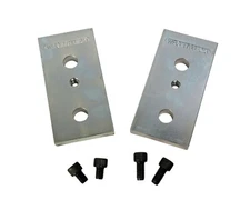 WFO Concepts Leaf Spring Axle Relocation Blocks, 2.5" wide, with bolts