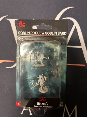 Männlicher Kobold Schurke & weiblicher Koboldbarde - D&D - Wizkids tiefe Schnitte Miniaturen