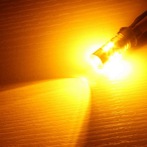 PW24W PW24YW LED Side Indicator Turn Signal Light DRL Bulb For Audi A3 A4 A5 Q3 - Picture 7 of 12