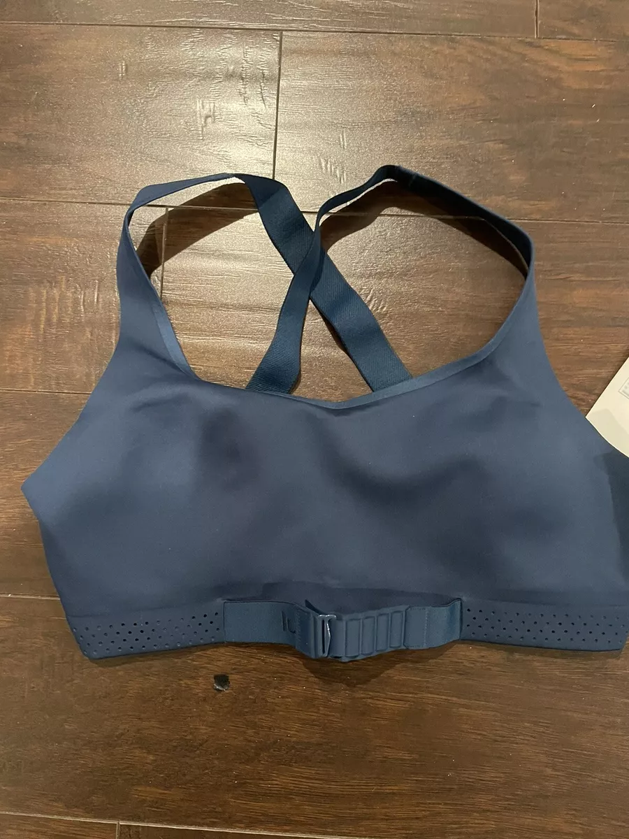 LULULEMON sports bra size 8 ADAPT THE STRAP NIDI night diver navy