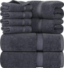 bath towel set 8 piece