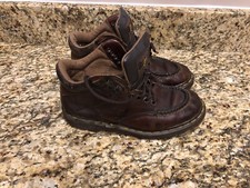Vtg 1990s DR. Doc MARTENS 8060 Hiking Boots Made In England Women s US 6