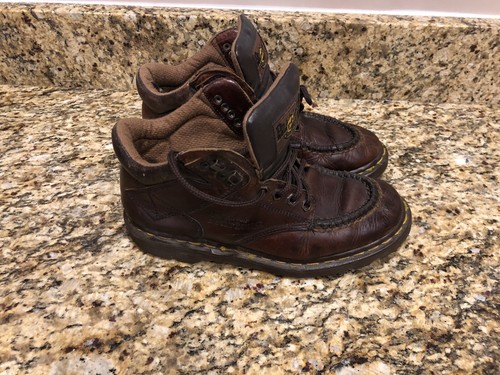Vtg 1990s DR. Doc MARTENS 8060 Hiking Boots Made In England Women's US 6 |  eBay