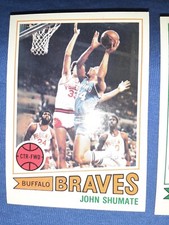 John Shumate 1977-78 Topps Buffalo Braves #104 NBA  MVP HOF  WHITE