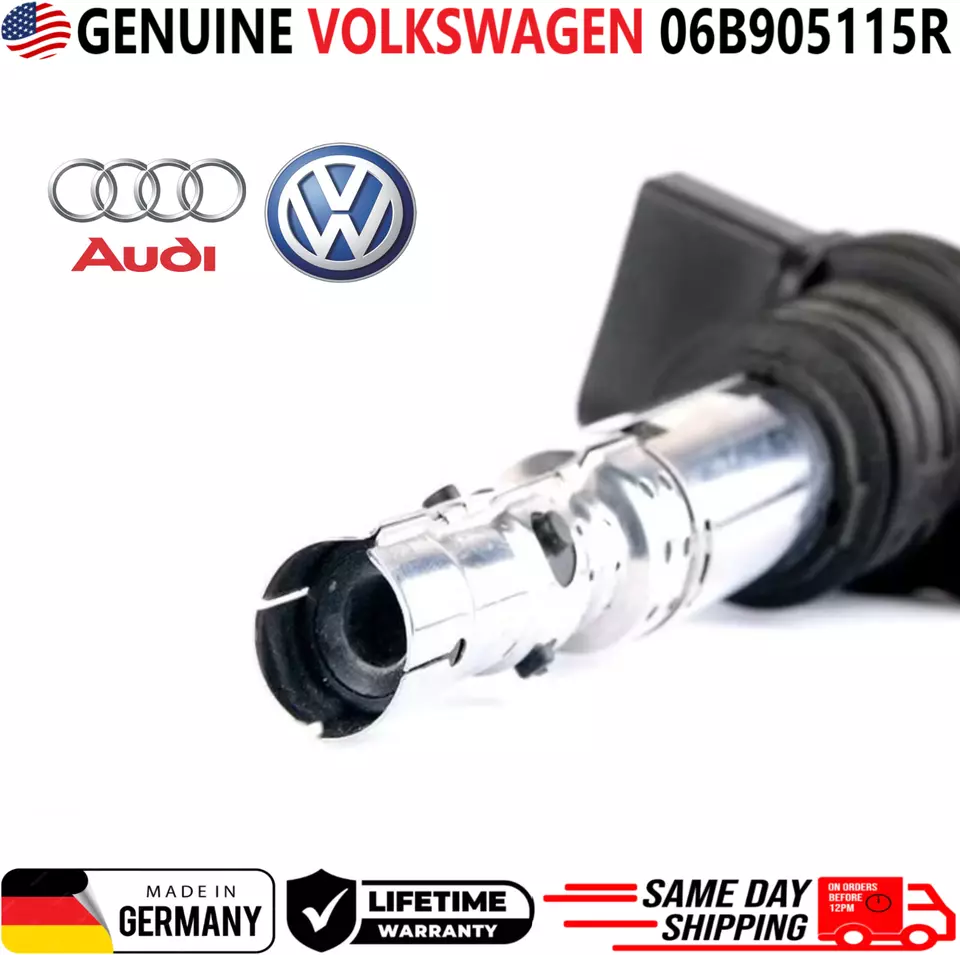 Bobinas de encendido originales VW x4 para Volkswagen Audi 1999-2007 1,8 L 2,7 L, 06B905115R Foto 2 de 4