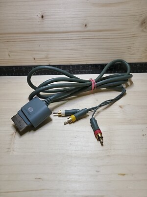 Genuine Original OEM Microsoft Xbox 360 Component Video HD A/V AV Cable