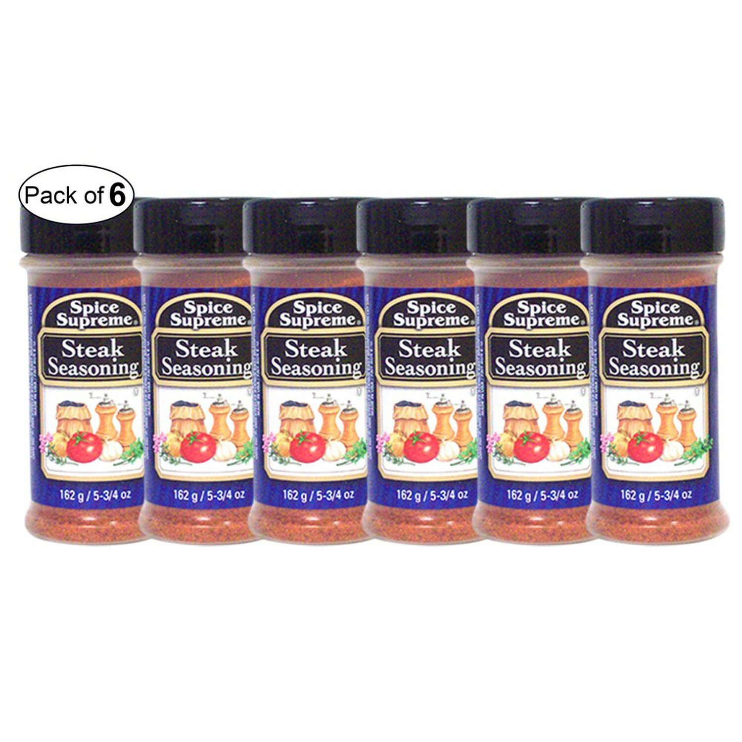 Spice Supreme Steak Seasoning (162g) (Pack of 6) eBay