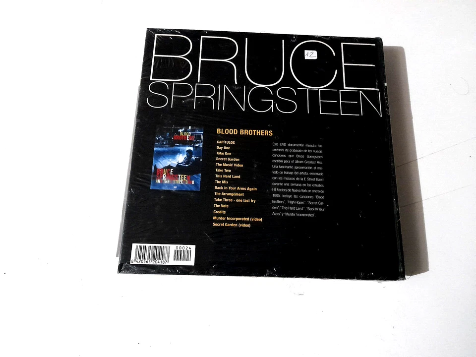 BRUCE SPRINGSTEEN THE E STREET "BLOOD BROTHERS" DVD + LIBRO PRECINTADO SEALED - Imagen 2 de 2